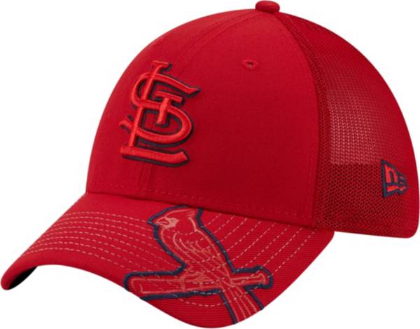 New Era Youth St. Louis Cardinals Navy 39Thirty Stretch Fit Hat