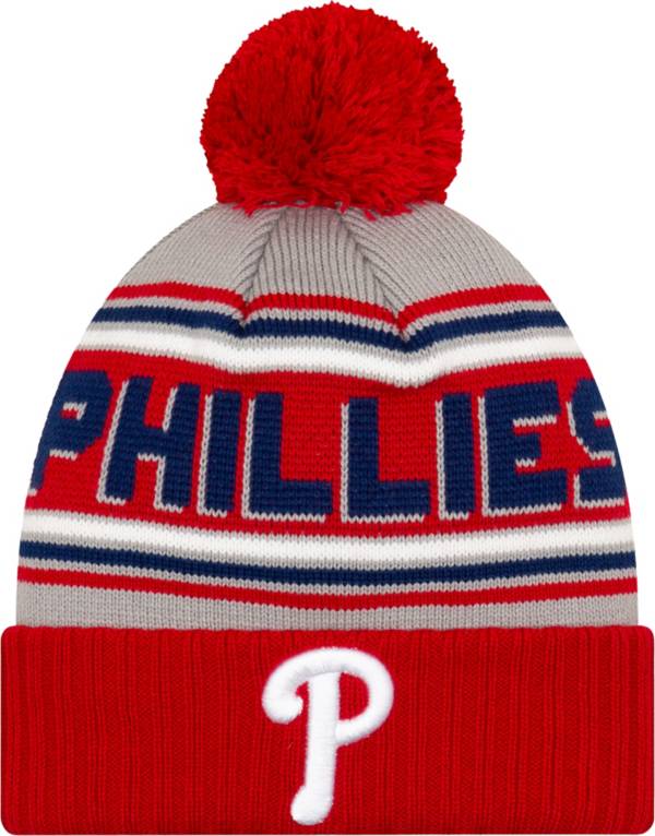 New Era Youth Philadelphia Phillies Red Cheer Knit Hat