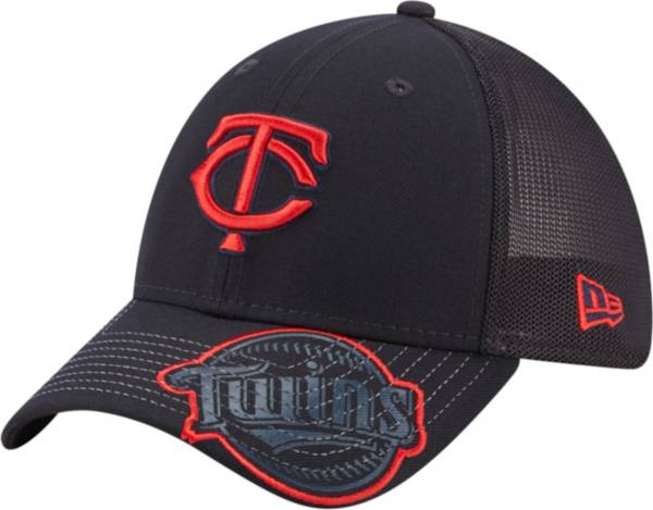 New Era Youth Minnesota Twins Navy 39Thirty Stretch Fit Hat