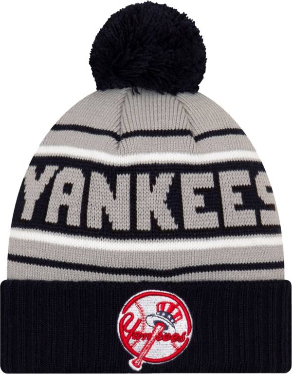 New Era Youth New York Yankees Navy Cheer Knit Hat product image