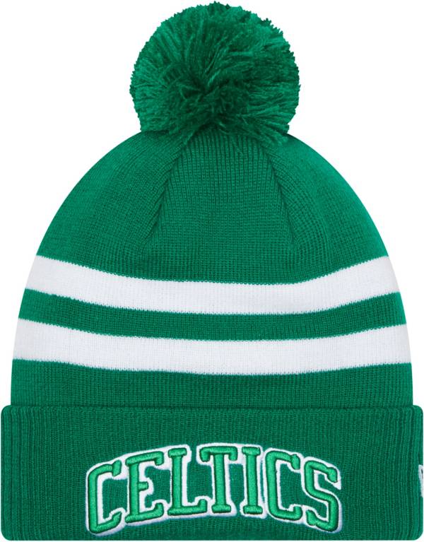 New Era Youth 2021-22 City Edition Boston Celtics Green Knit Hat