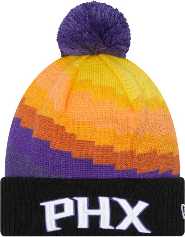 New Era Youth 2021-22 City Edition Phoenix Suns Purple Knit Hat