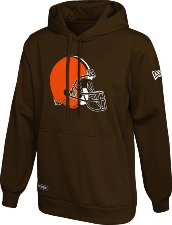New Era Men's Cleveland Browns Combine Stadium Brown Hoodie product image