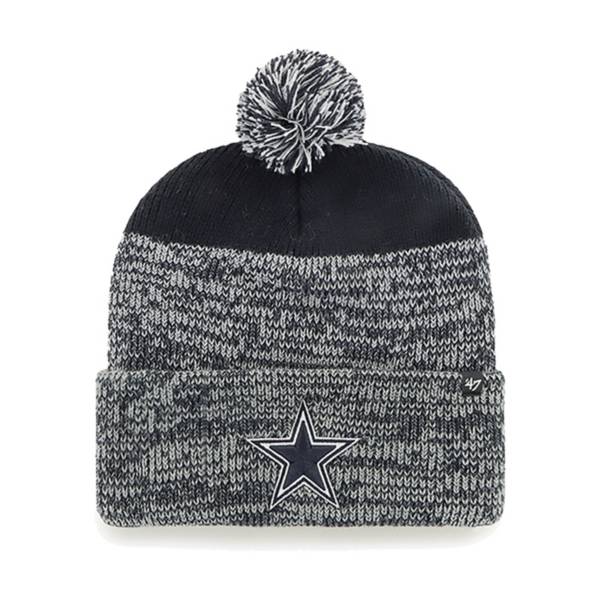 ‘47 Men's Dallas Cowboys Static Cuffed Navy Knit Hat