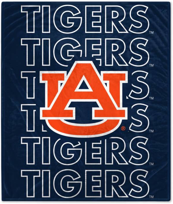 Pegasus Sports Auburn Tigers 60'' x 70'' Echo Wordmark Blanket