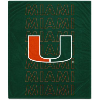 sorry, Pegasus Sports Miami Hurricanes 60'' x 70'' Echo Wordmark Blanket is currently out of stock