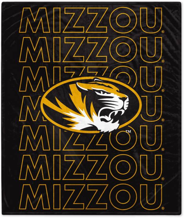 Pegasus Sports Missouri Tigers 60'' x 70'' Echo Wordmark Blanket