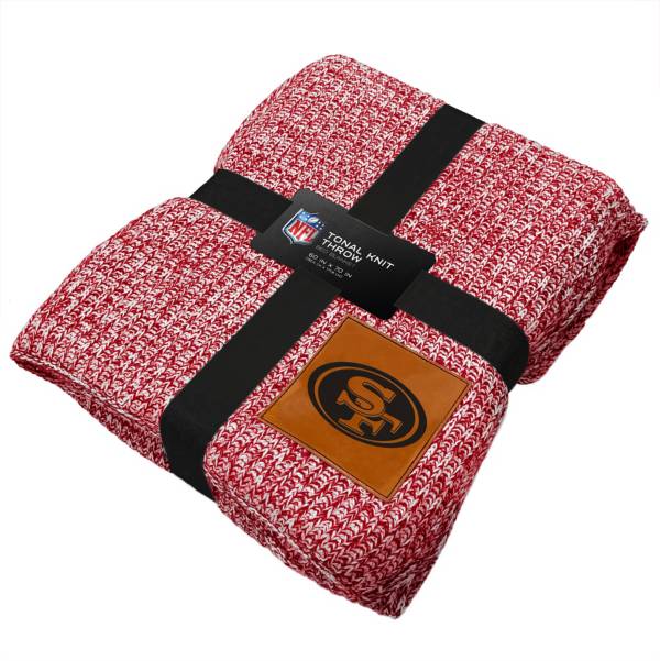 Pegasus Sports San Francisco 49ers 60'' x 70'' Cable Knit Blanket product image
