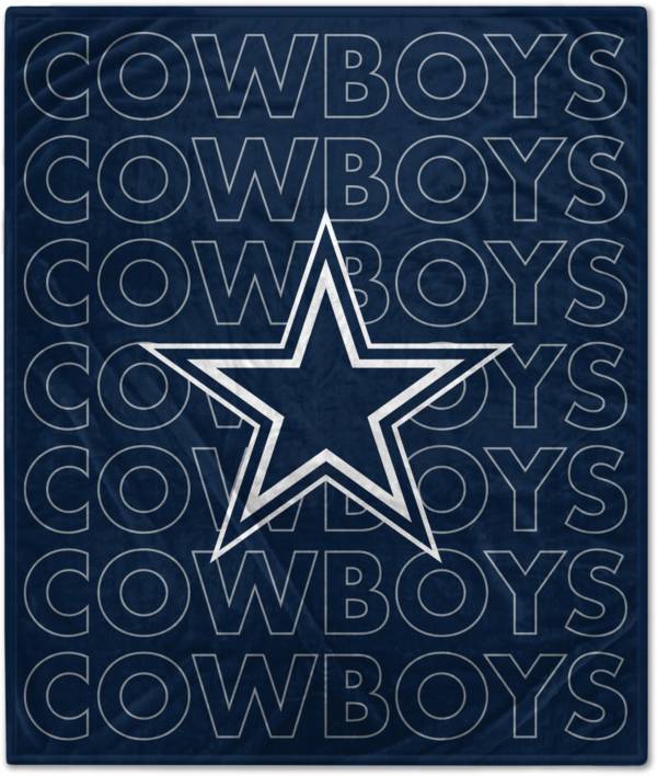Pegasus Sports Dallas Cowboys 60'' x 70'' Echo Wordmark Blanket product image