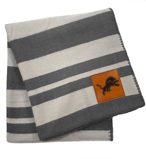 Pegasus Sports Detroit Lions 60'' x 70'' Acrylic Stripe Throw Blanket product image