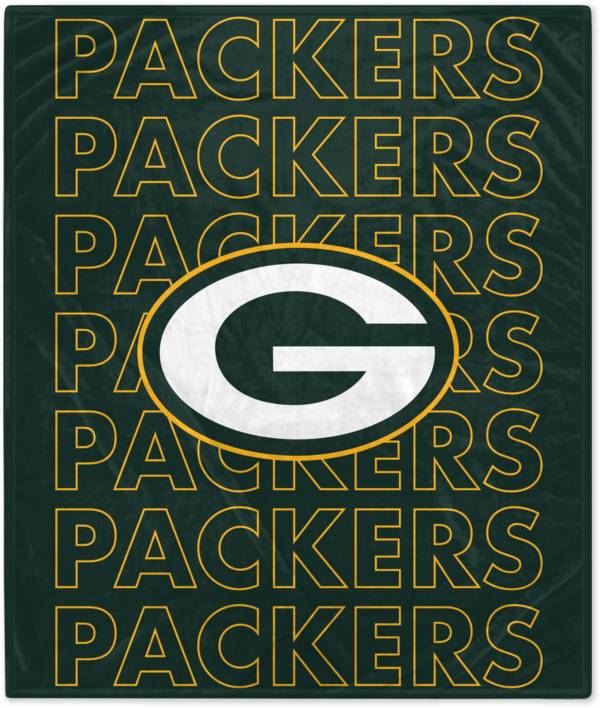 Pegasus Sports Green Bay Packers 60'' x 70'' Echo Wordmark Blanket product image
