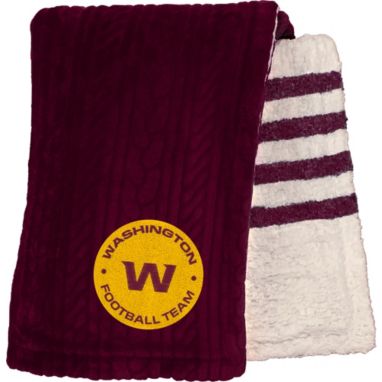 sorry, Pegasus Sports Washington Football Team 60'' x 70'' Embossed Sherpa Stripe Throw Blanket is currently out of stock