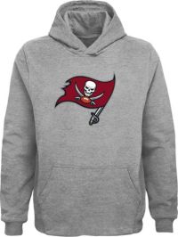 NFL Team Apparel Little Girls' Tampa Bay Buccaneers Prime Pink Hoodie