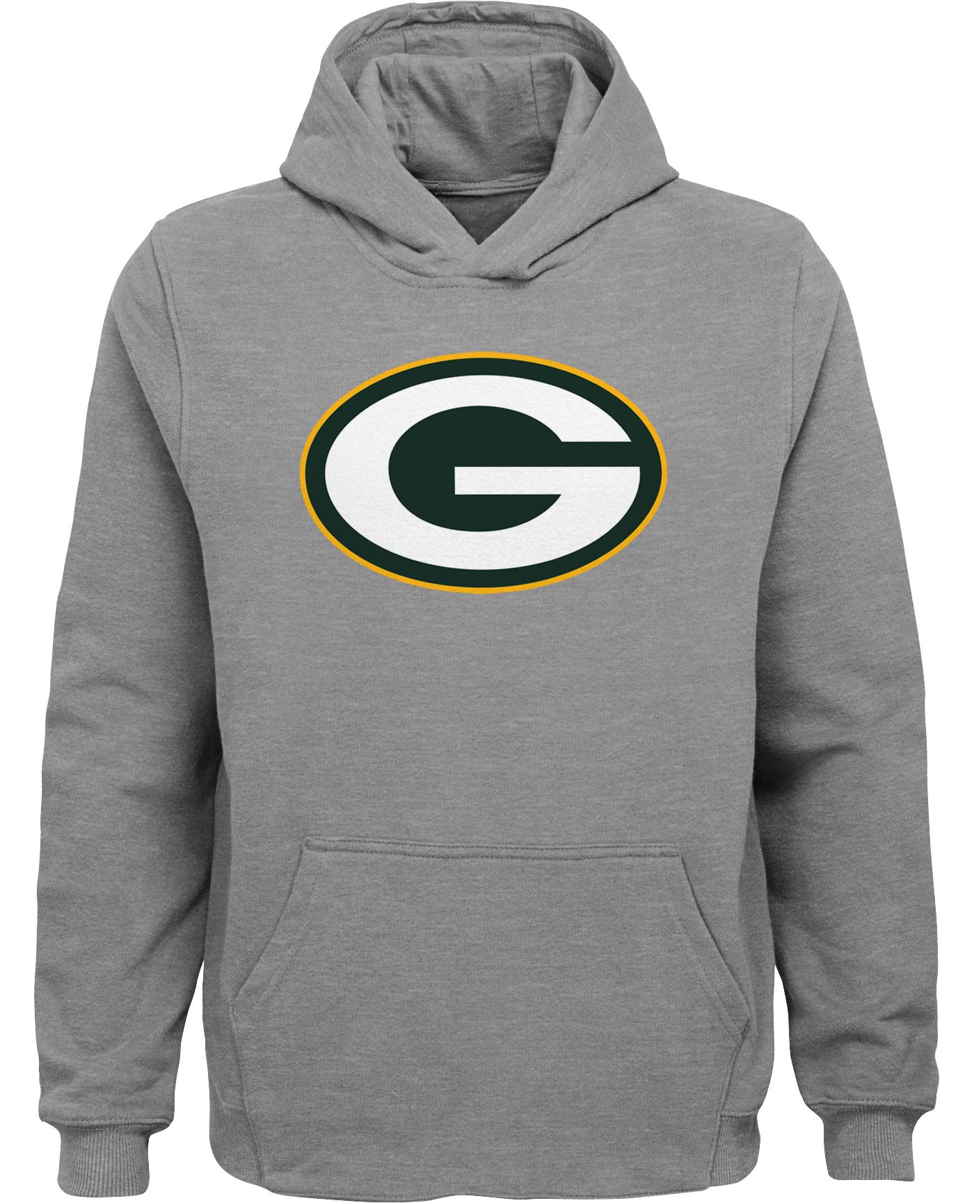 NFL Team Apparel Youth Green Bay Packers Primary Logo Grey Hoodie Dick s Sporting Goods