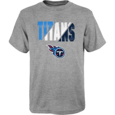 sorry, NFL Team Apparel Youth Tennessee Titans Primary Logo Grey T-Shirt is currently out of stock