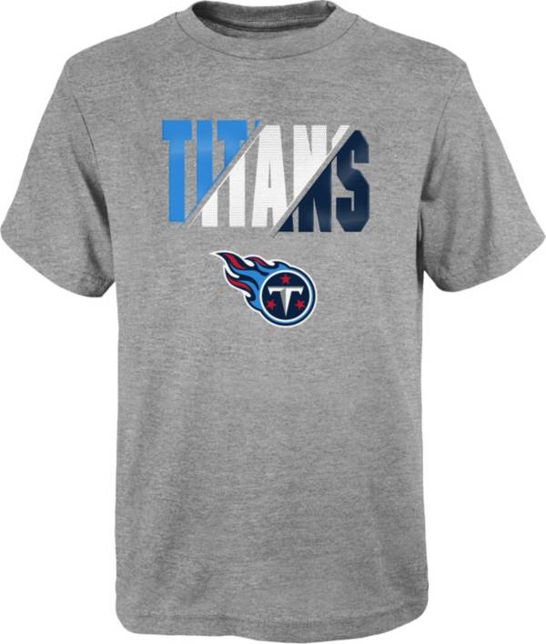 Dick's Sporting Goods NFL Team Apparel Youth Tennessee Titans Primary Logo  Grey Hoodie