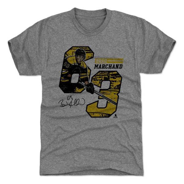 500 Level Brad Marchand Offset Grey T-Shirt product image
