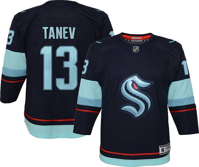 Buy the NHL Men Kraken #13 Tanev Jersey Sz 2XL