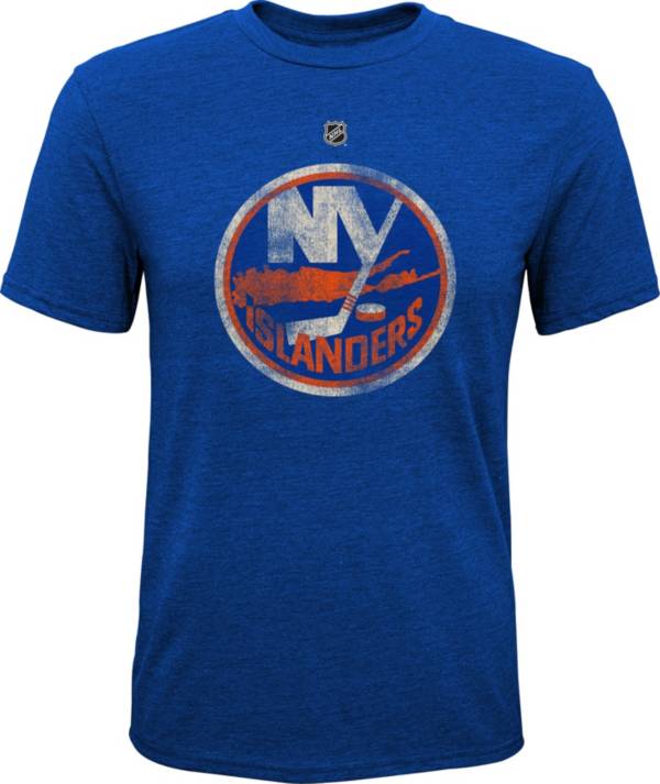 NHL Youth New York Islanders Ace Bigger Logo Blue T-Shirt