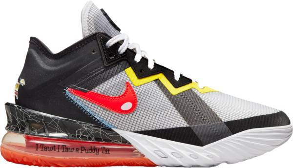 Nike LeBron 18 Low x Space Jam 'Sylvester x Tweety' Basketball Shoes | Available at DICK'S