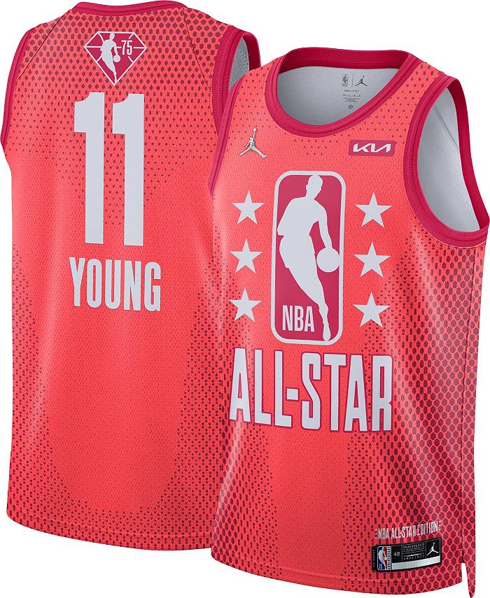Men's Jordan Brand White 2022 NBA All-Star Game 75th Anniversary Swingman Jersey