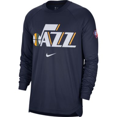 sorry, Nike Adult Utah Jazz Navy Long Sleeve Pre-Game Crewneck is currently out of stock