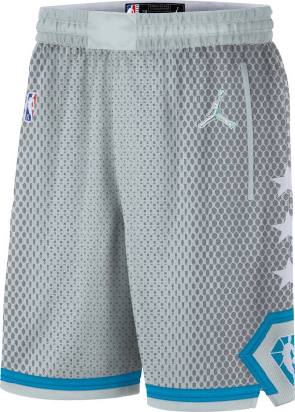 Jordan Adult 2022 NBA All-Star Game Gray Dri-Fit Swingman Shorts