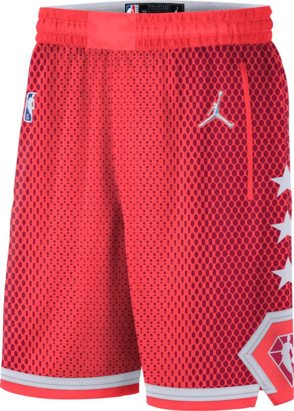 Jordan Adult 2022 NBA All-Star Game Red Dri-Fit Swingman Shorts