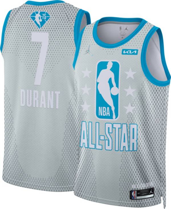 Jordan Adult 2022 NBA All-Star Game Kevin Durant #7 Gray Dri-FIT Swingman Jersey