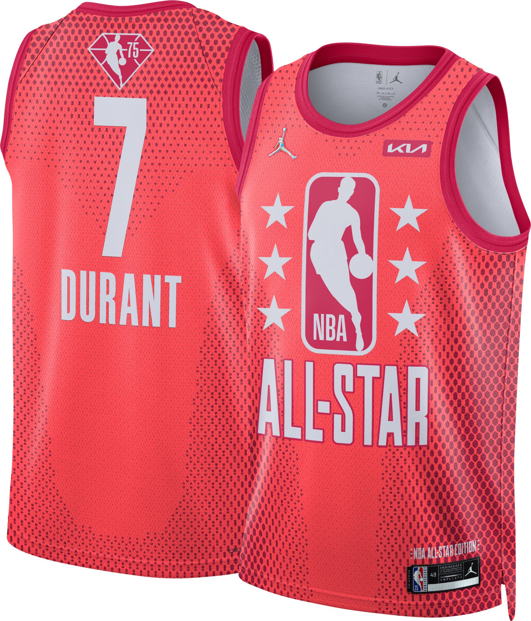 kevin durant all star jersey