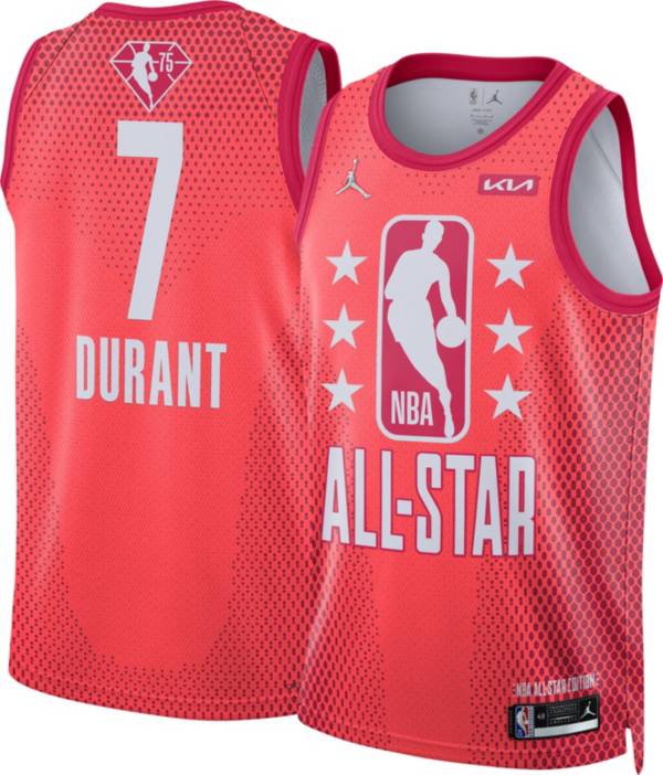 Jordan Adult 2022 NBA All-Star Game Kevin Durant #7 Red Dri-FIT Swingman Jersey