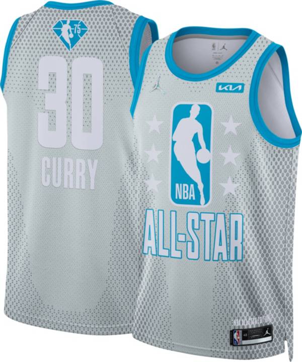 Jordan Adult 2022 NBA All-Star Game Stephen Curry #30 Gray Dri-FIT Swingman Jersey