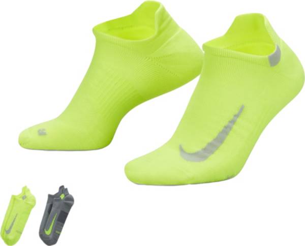 Ik geloof Hoge blootstelling academisch Nike Multiplier Running No-Show Socks - 2 Pack | Dick's Sporting Goods
