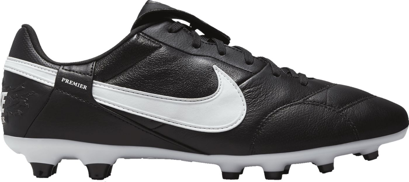 Nike Premier III FG Black White 4.5