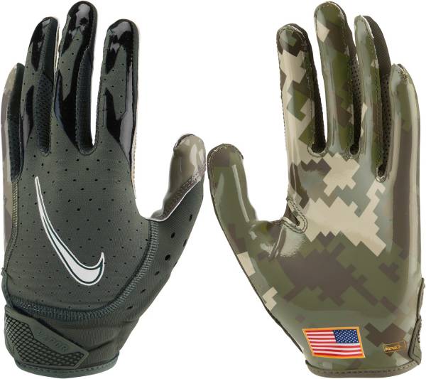 Youth camo hot sale football gloves