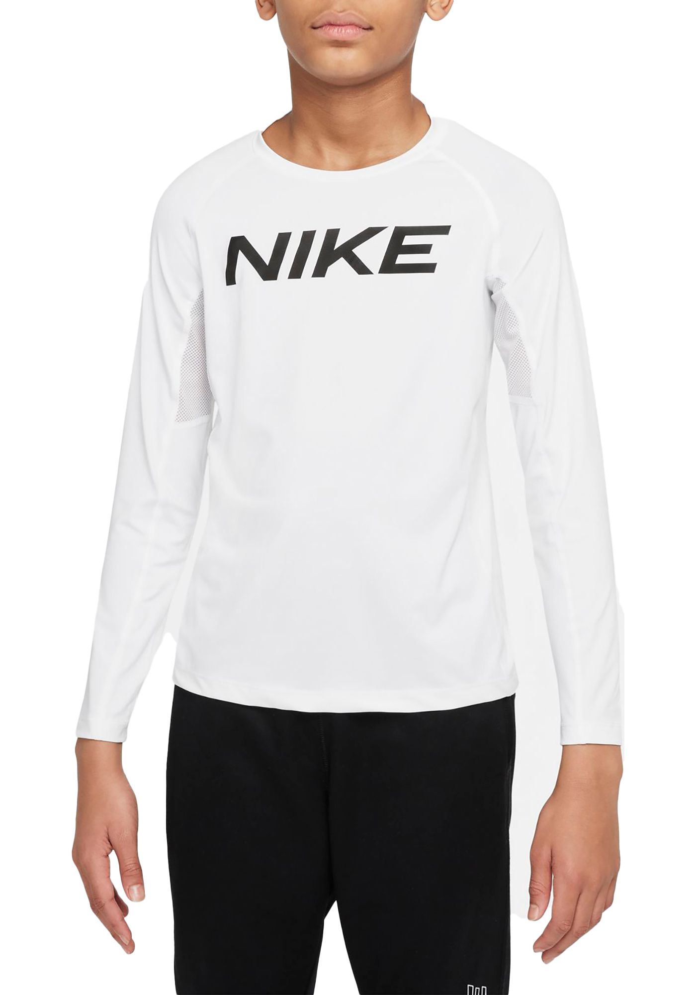 Boys nike long sleeve top online