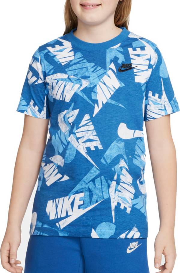 Nike Boys' Sportswear Print Graphic T-Shirt product image