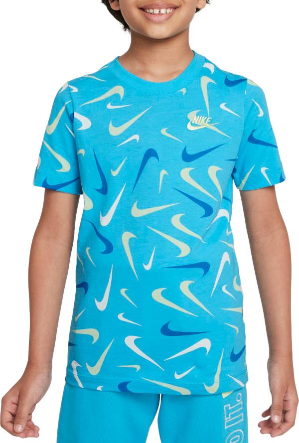 Nike Boys' Sportswear Swoosh Printed T-Shirt product image