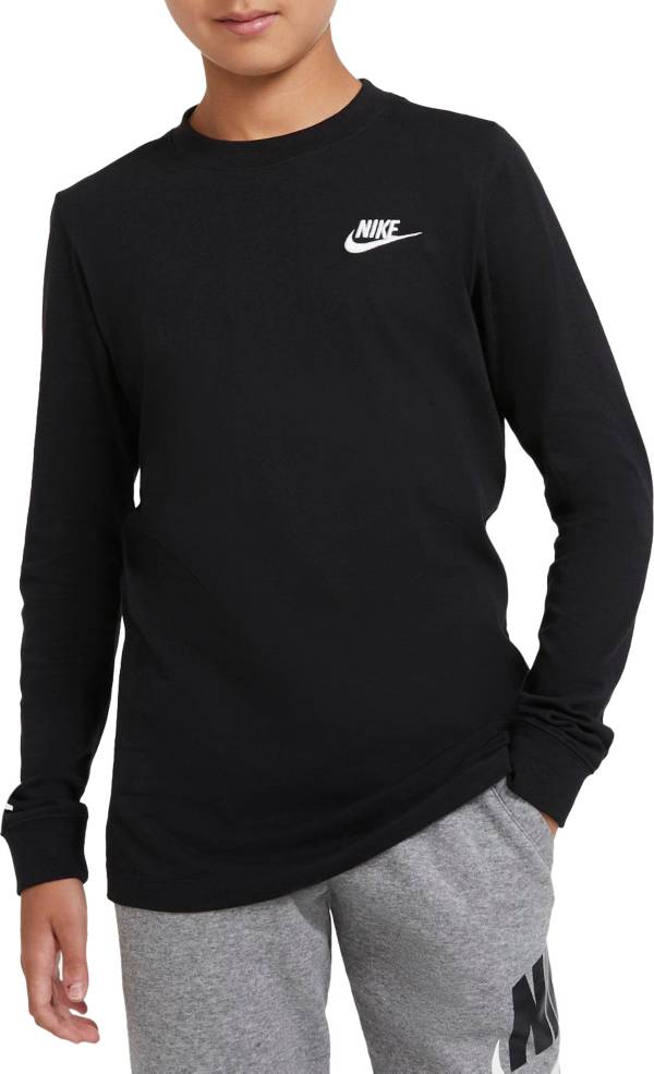 Nike Boys' Sportswear Long-Sleeve T-Shirt