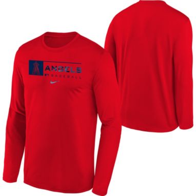 sorry, Nike Youth Boys' Los Angeles Angels Red Authentic Collection Dri-FIT Legend Long Sleeve T-Shirt is currently out of stock