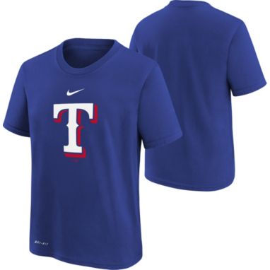 sorry, Nike Youth Boys' Texas Rangers Blue Logo Legend T-Shirt is currently out of stock