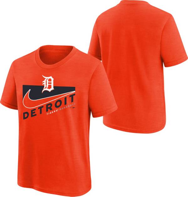 Nike Youth Boys' Detroit Tigers Orange Swoosh Town T-Shirt product image