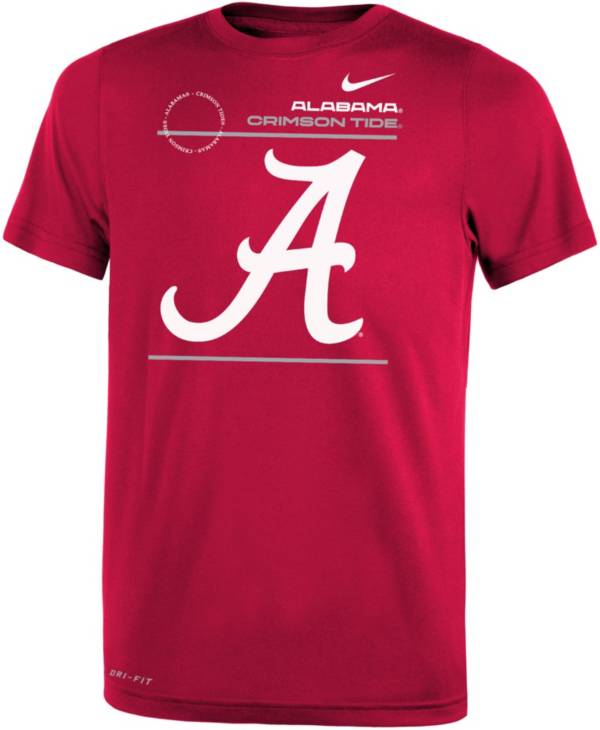 Nike Youth Alabama Crimson Tide Crimson Dri-FIT Legend T-Shirt