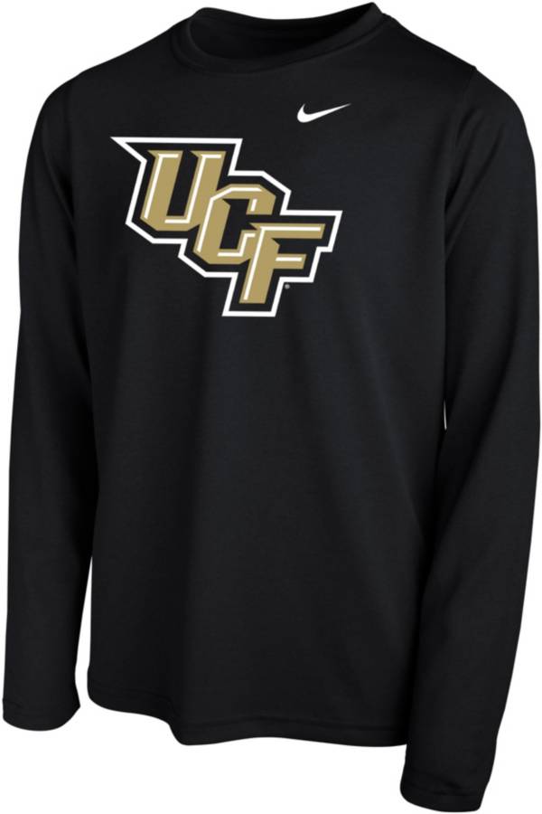 Nike Youth UCF Knights Dri-FIT Legend Black Long Sleeve Tee product image