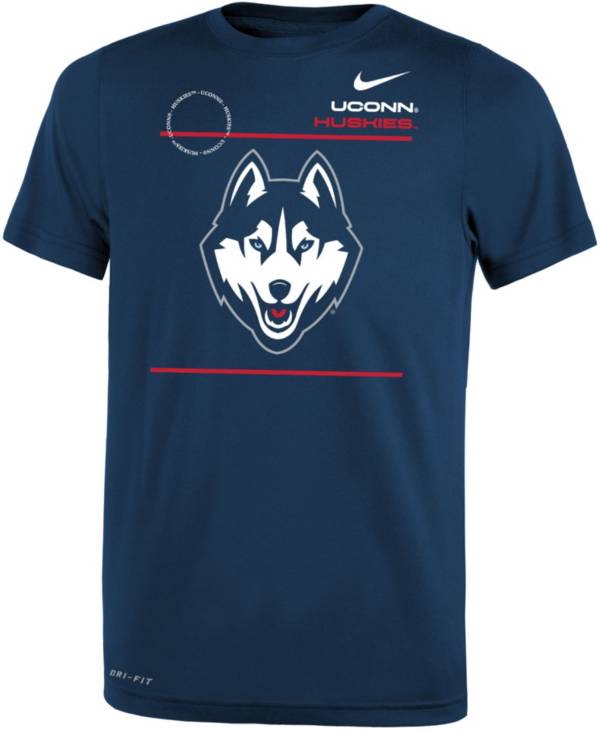 Nike Youth UConn Huskies Blue Dri-FIT Legend T-Shirt