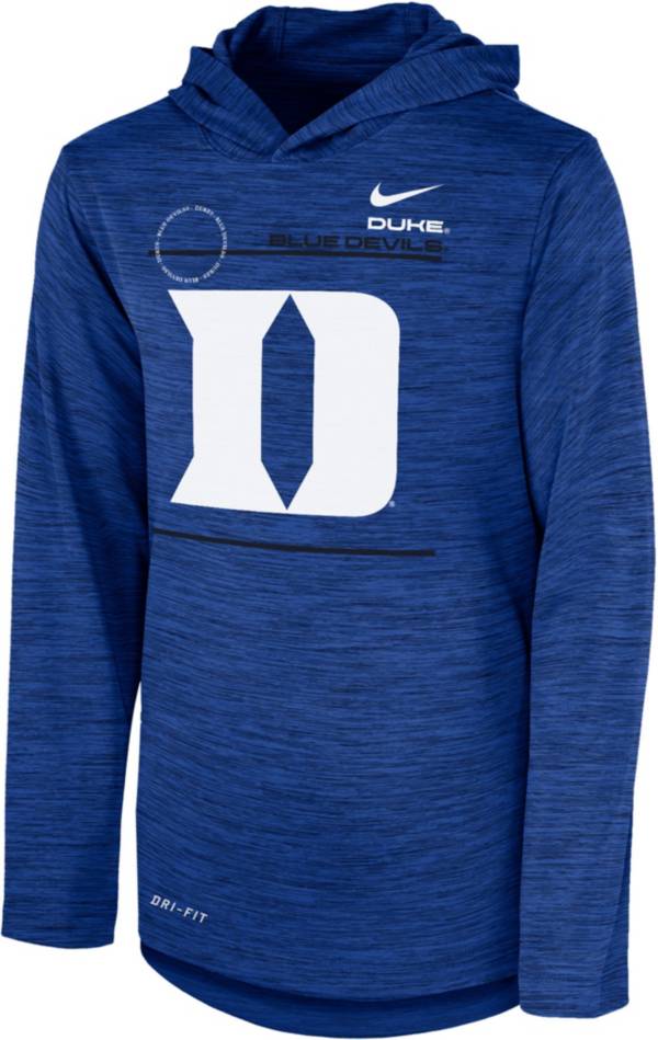 Nike Youth Duke Blue Devils Duke Blue Velocity Hoodie