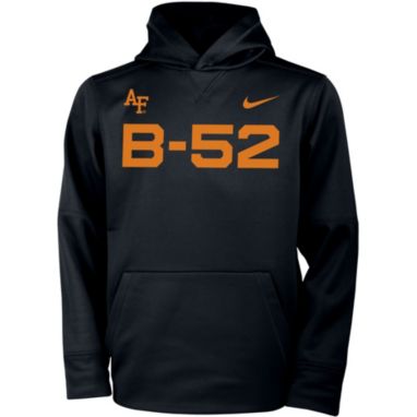 sorry, Nike Youth Air Force Falcons Rivalry B-52 Therma Fleece Black Hoodie is currently out of stock