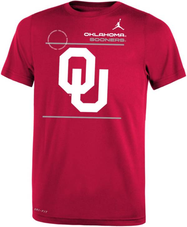 Nike Youth Oklahoma Sooners Crimson Dri-FIT Legend T-Shirt