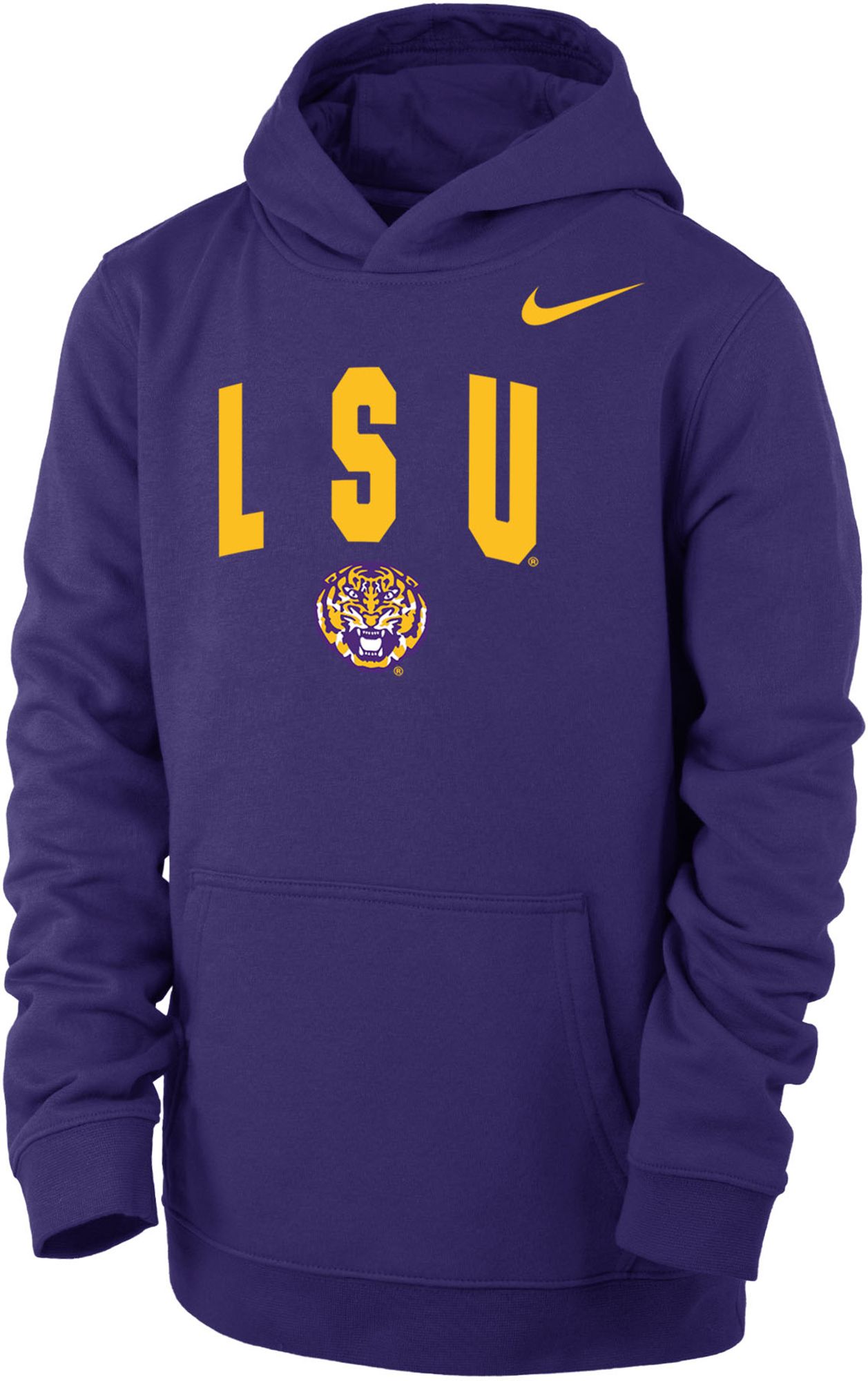 lsu hoodie nike