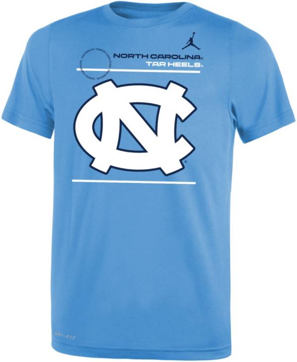 Jordan Youth North Carolina Tar Heels Carolina Blue Dri-FIT Legend T-Shirt